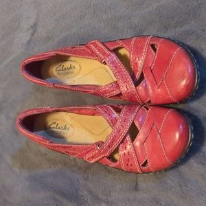 Clarks Women's Ashland Spin Q Slip on Loafers Size 7 100% leather